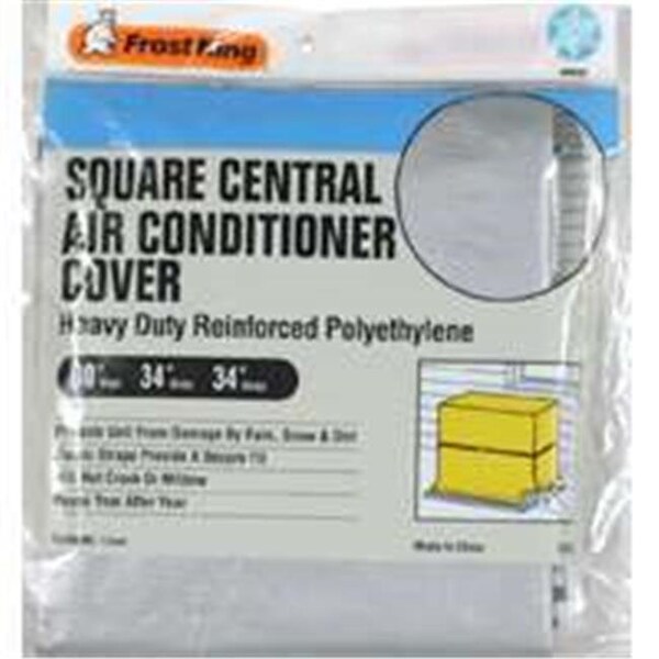 Thermwell Products CC32XH Square Central Air Condtioner Cover - 34 x 34 x 30 In. - 9M 7346042 - main